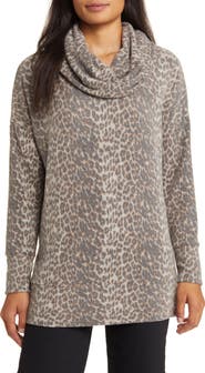 Loveappella Cowl Neck Tunic