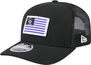 New Era Men's New Era Black Colorado Rockies Flag 9SEVENTY Stretch-Snap Hat