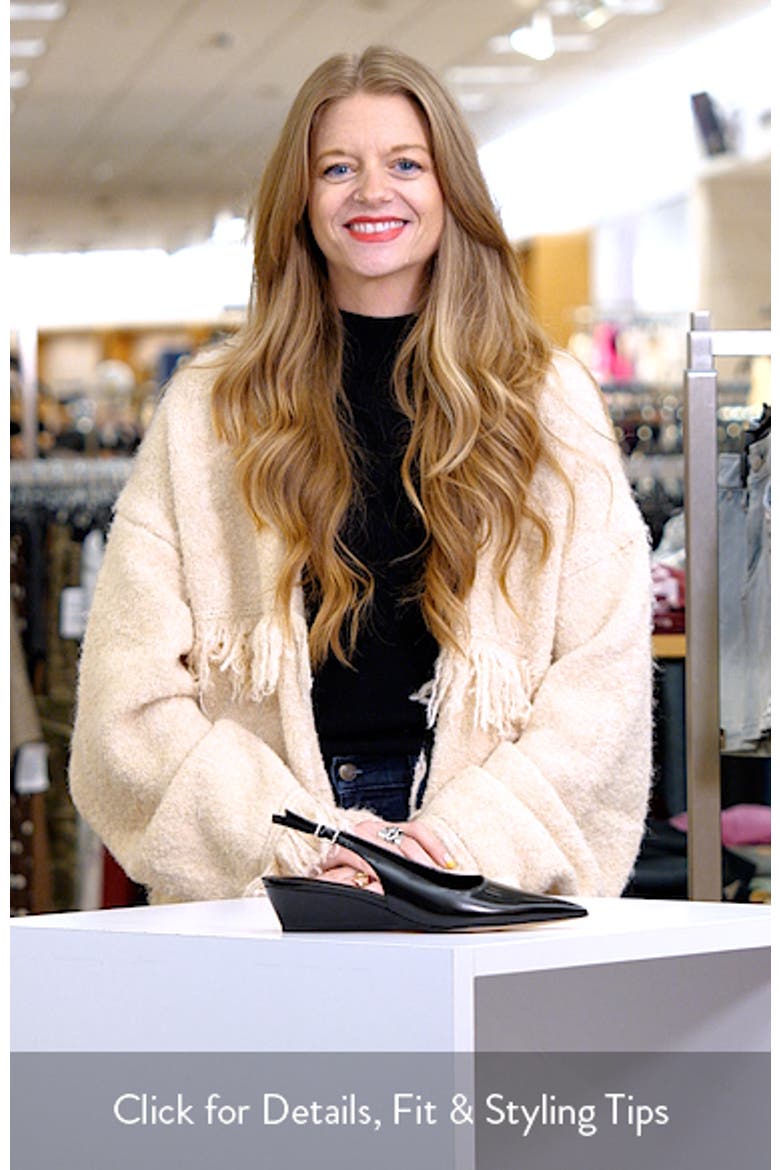 Rhianon Wedge Slingback Leather Pump video