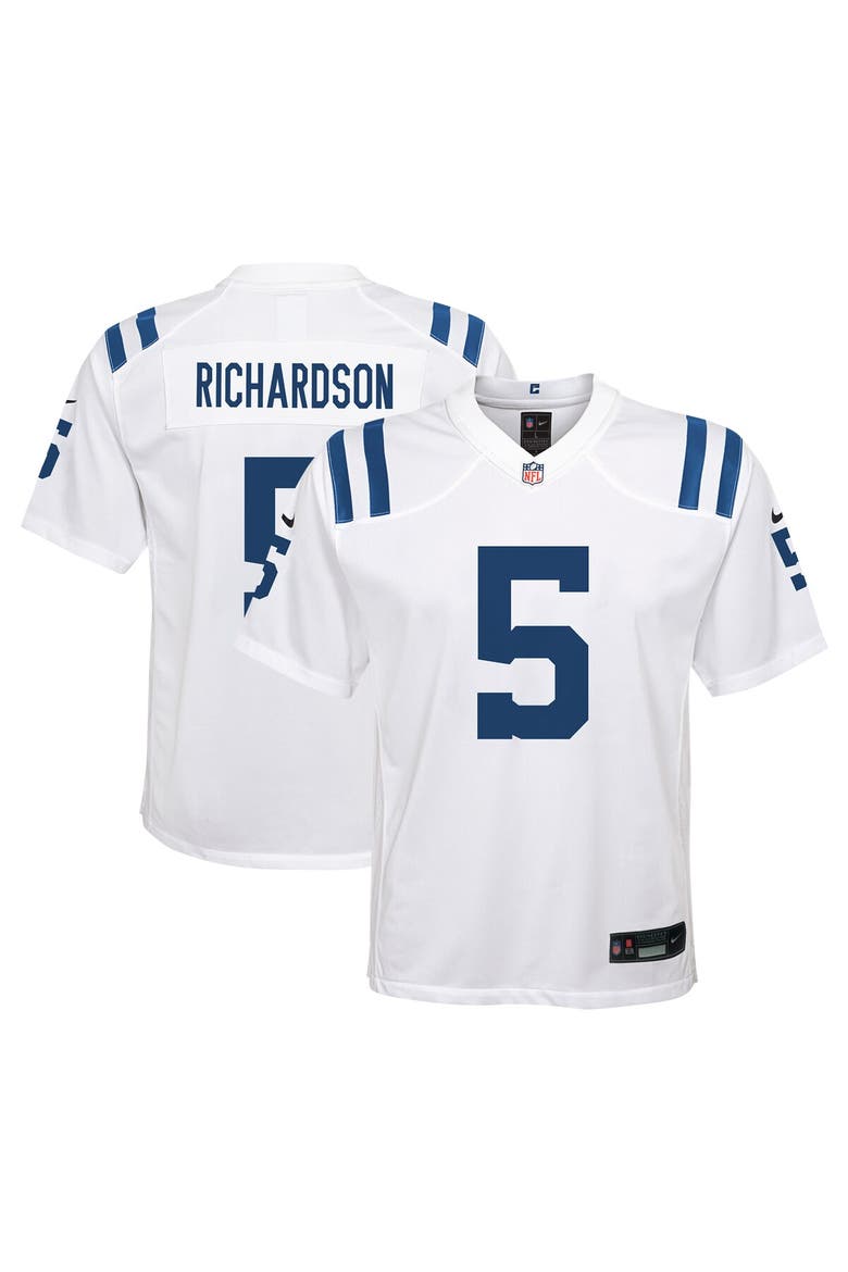 Youth Nike Anthony Richardson White Indianapolis Colts Player Game Jersey, Main, color, White