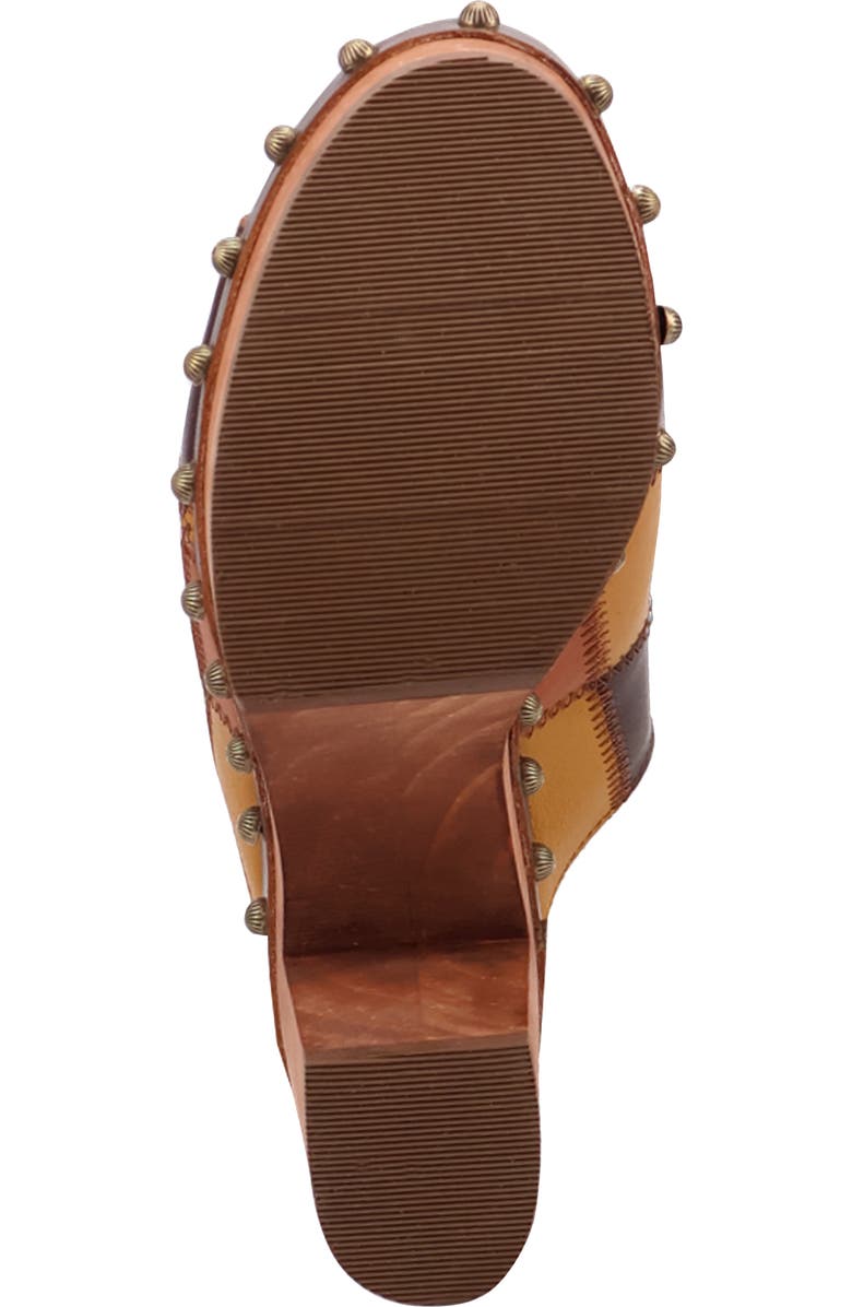 Dingo Mosaic Platform Slide Sandal, Alternate, color, Multi