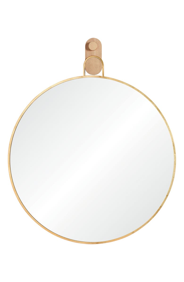 Renwil Kinsley Round Mirror, Alternate, color, Gold