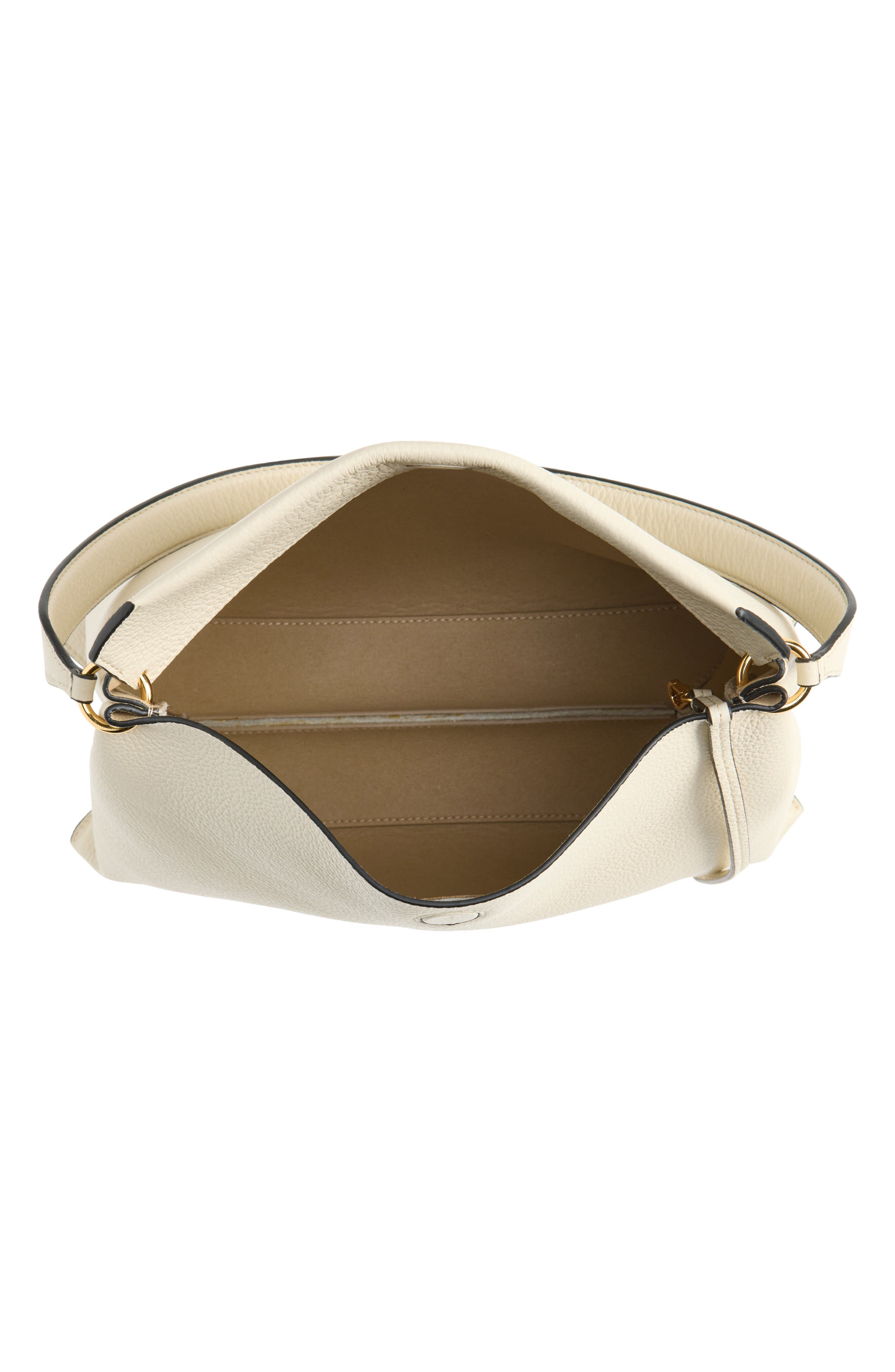 Wandler Small Penelope Leather Tote, Alternate, color, White Crust