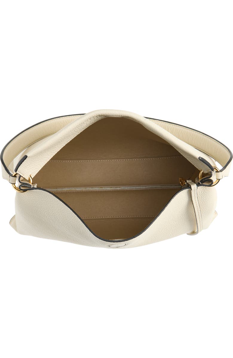 Wandler Small Penelope Leather Tote, Alternate, color, White Crust