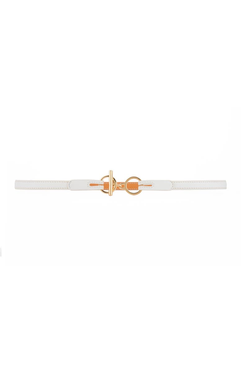 Vaincourt Paris L'Attachante Belt, Main, color, White