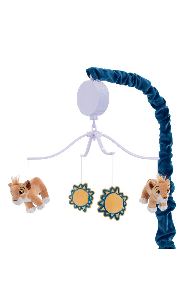 Lambs & Ivy Disney Baby Lion King Adventure Simba/Sun Musical Baby Crib Mobile, Main, color,