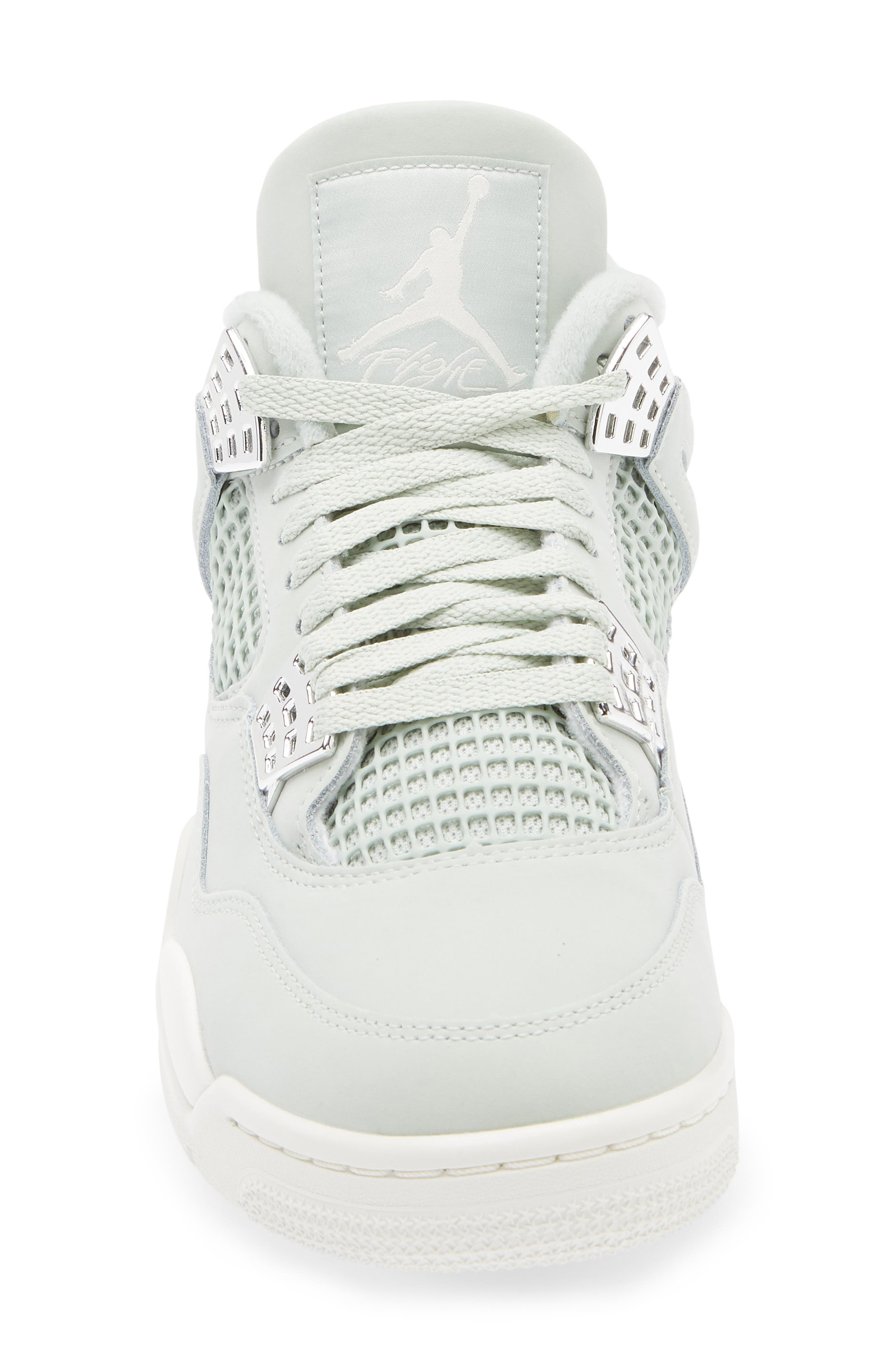 Air Jordan 4 Retro Basketball Sneaker, Alternate, color, 003 SEAFOM/SAIL