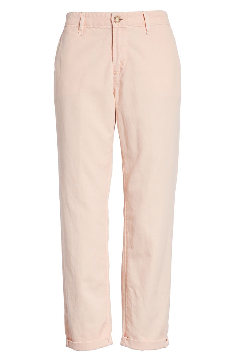 AG Caden Crop Twill Trousers, Alternate, color, Sulfur Prism Pi
