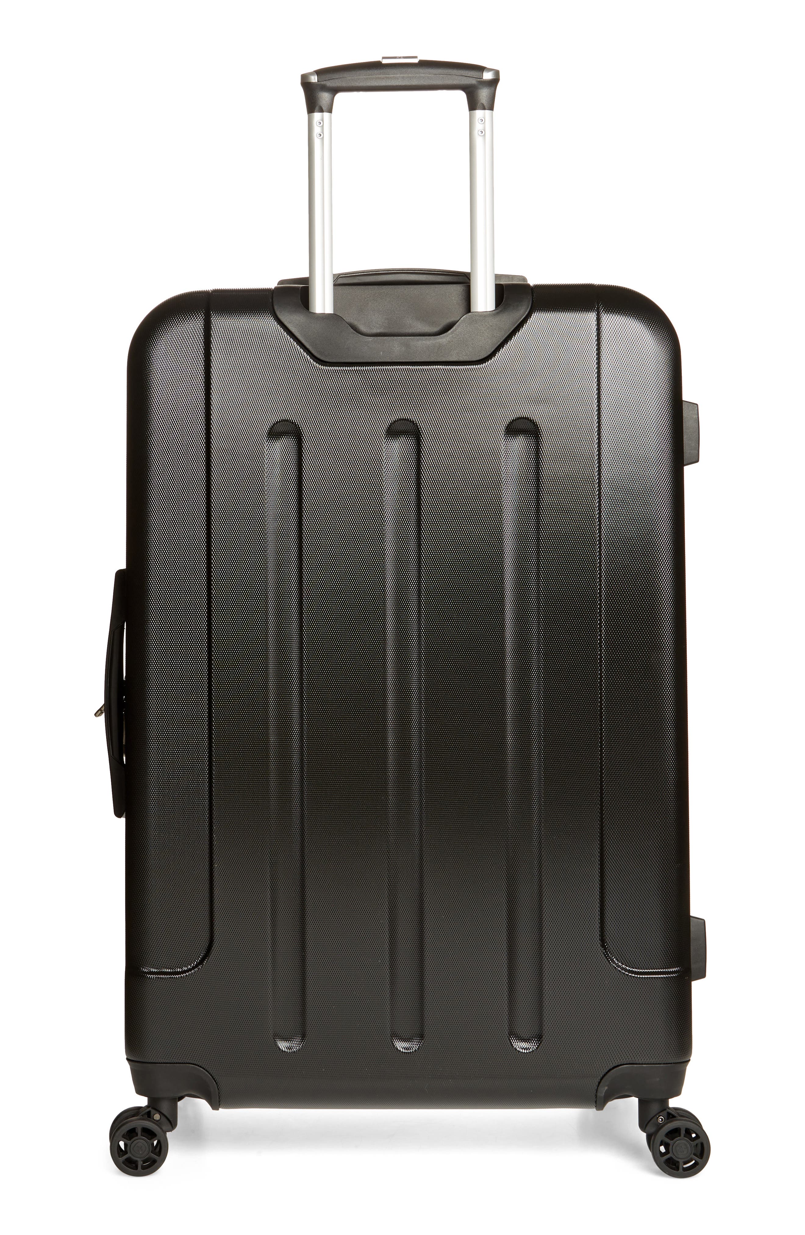 SWISSGEAR Hybrid 29-Inch Spinner Suitcase, Alternate, color, Black