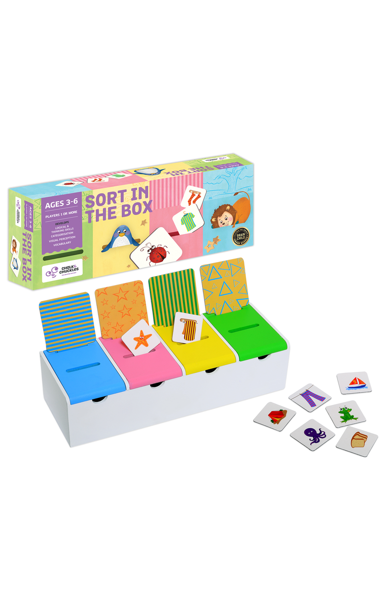 Chalk & Chuckles Sort in the box, Main, color, NO COLOR