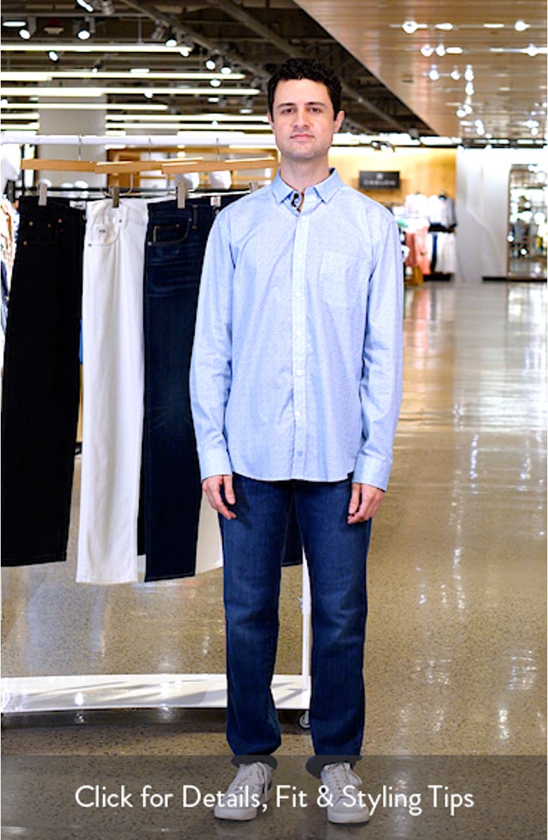 Diamond Print Button-Up Shirt, sales video thumbnail