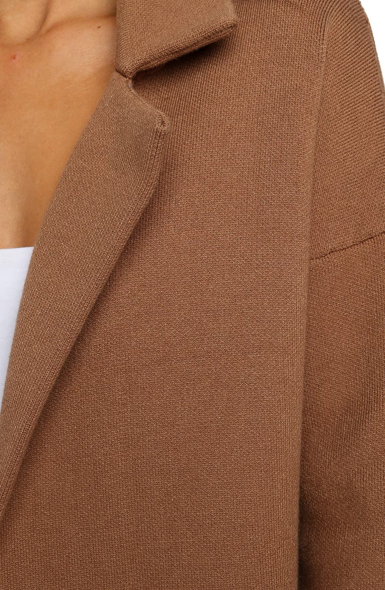Petal & Pup Lenore Longline Cardigan, Alternate, color, Brown