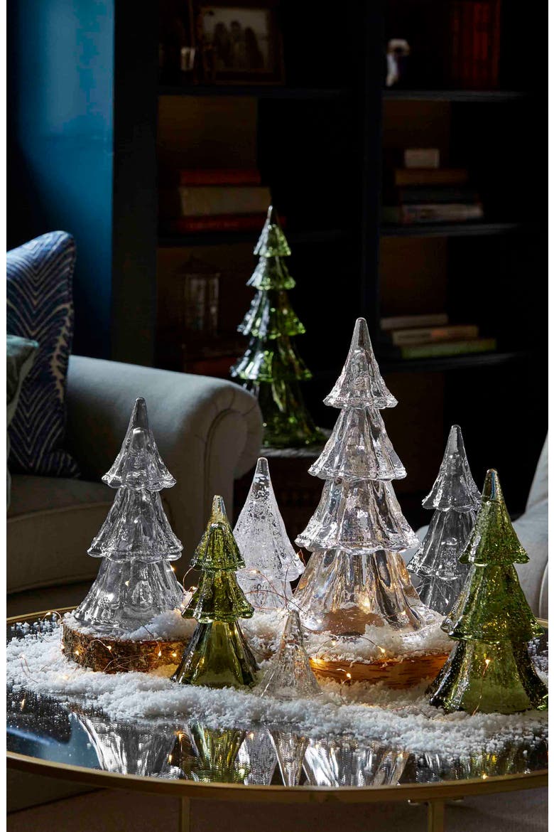 Berry & Thread 9.5-Inch Stackable Tree Set, Alternate, color, EVERGREEN