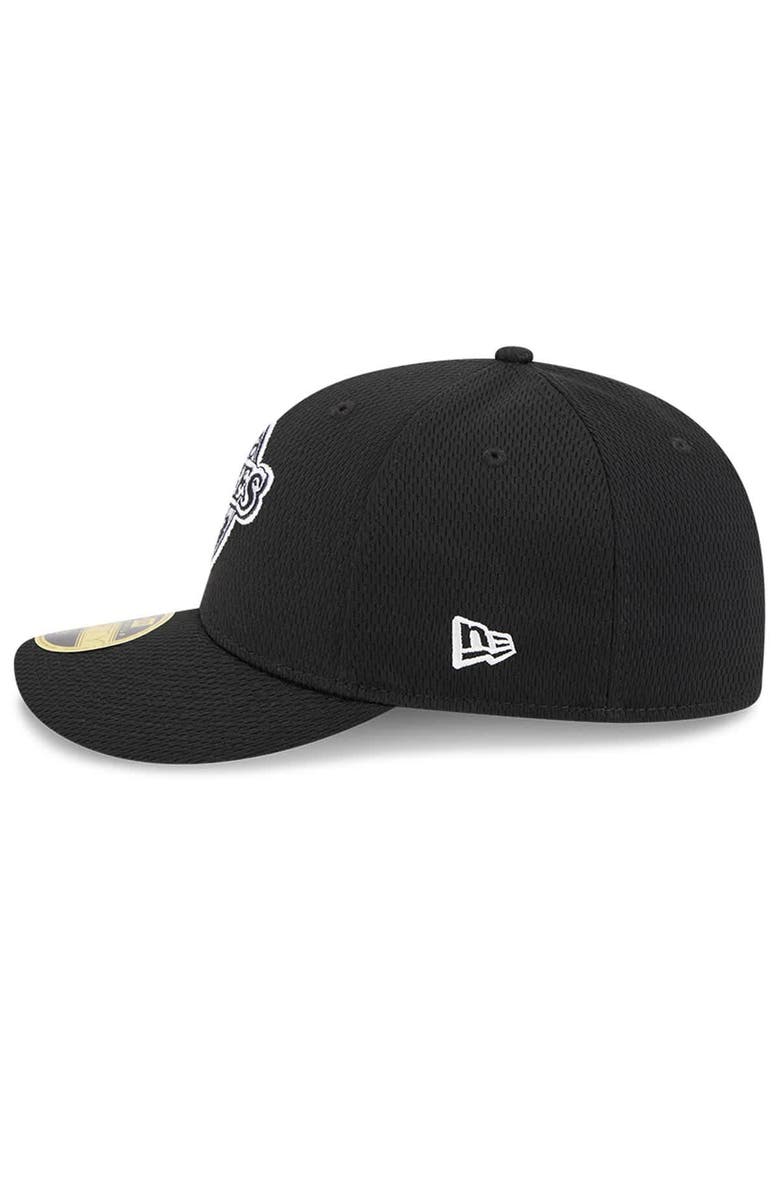 New Era Men's New Era Black San Diego Padres 2025 MLB Clubhouse Low Profile 59FIFTY Fitted Hat, Alternate, color, 