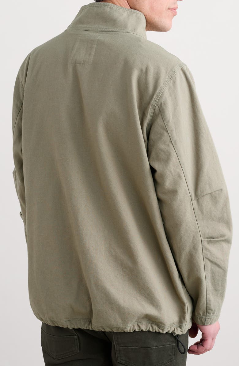 Seasalt Cornwall Clay Stone Organic Cotton Popover Jacket, Alternate, color, Silt