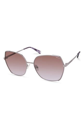 Kenneth Cole Geometric 60mm Sunglasses