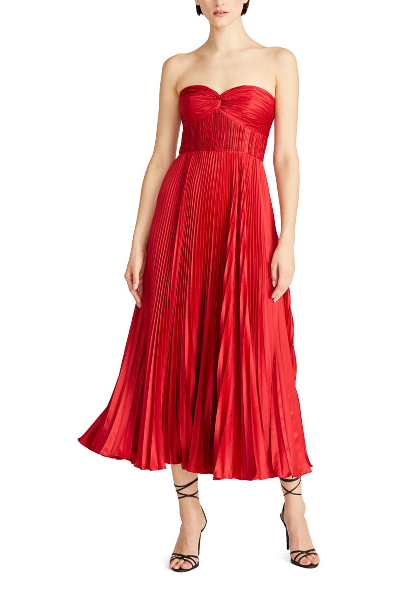Belle dress, Main, color, Cranberry Red