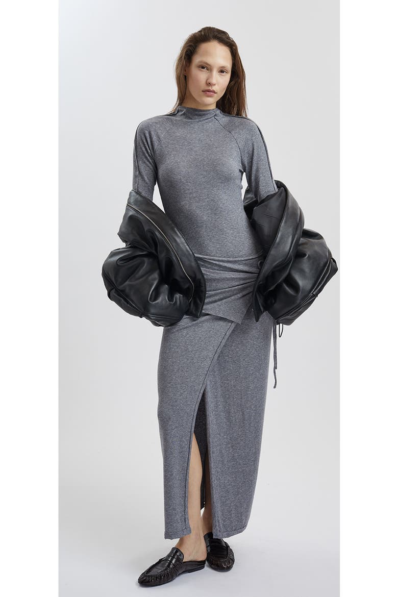 Pepper Turtleneck Long Sleeves Shirt, Alternate, color, GREY
