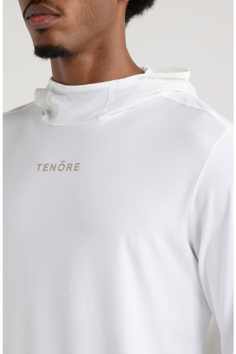 Logo Graphic Hooded T-Shirt, Alternate, color, WHITE
