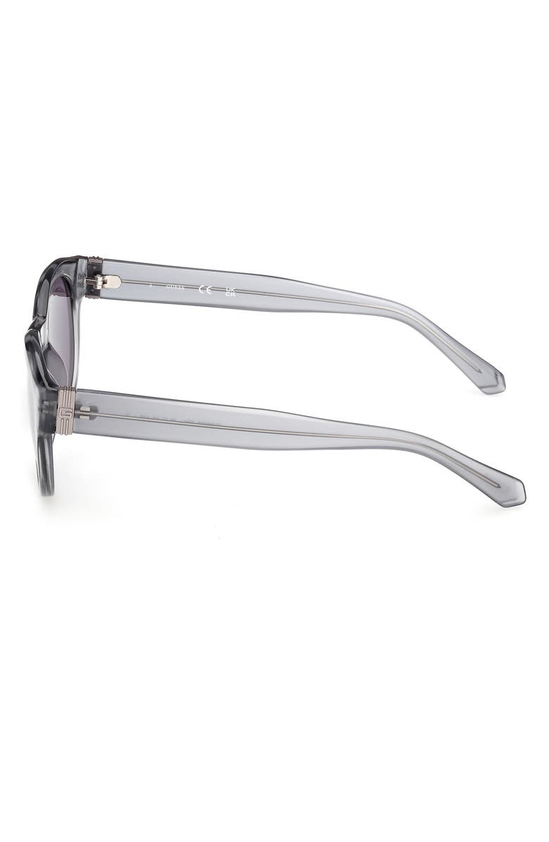 GUESS Round Sunglasses, Alternate, color, Grey/ Violet