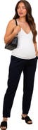 PinkBlush Pleated Relax Fit Maternity Pants
