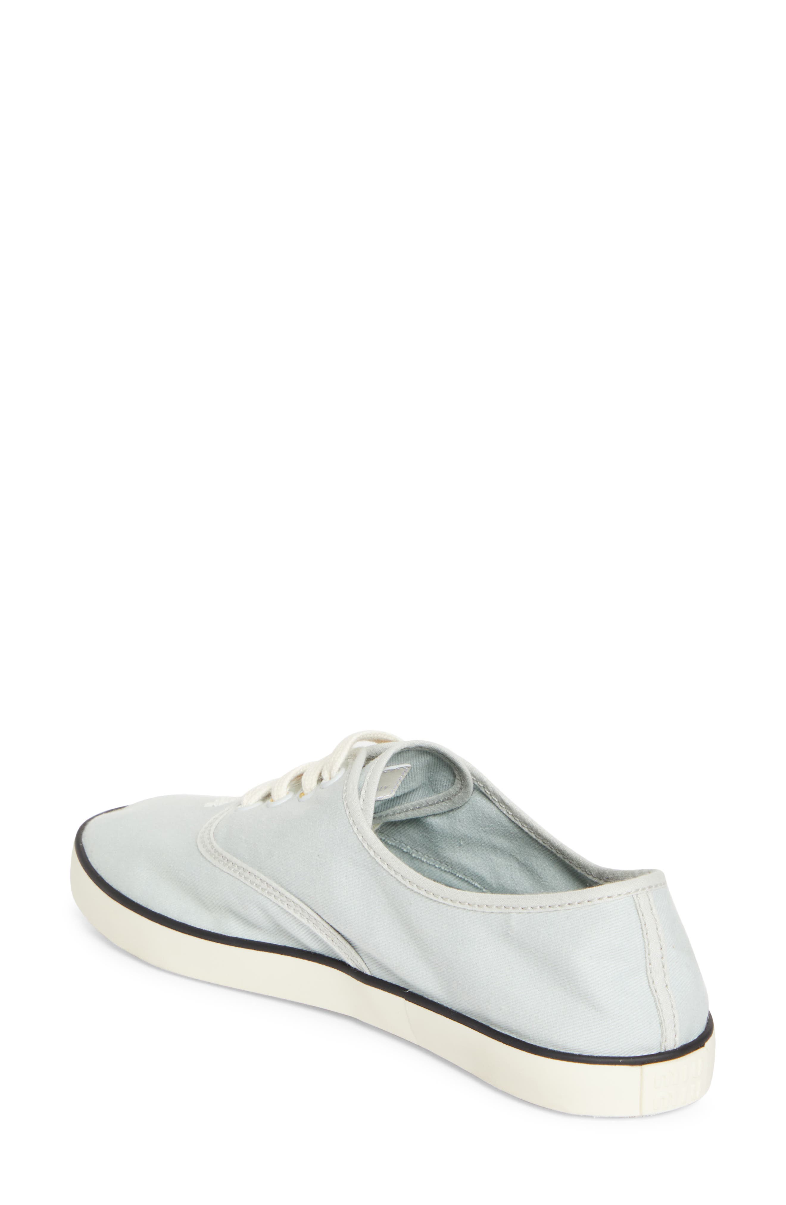 Miu Miu Low Top Canvas Sneaker, Alternate, color, Blue
