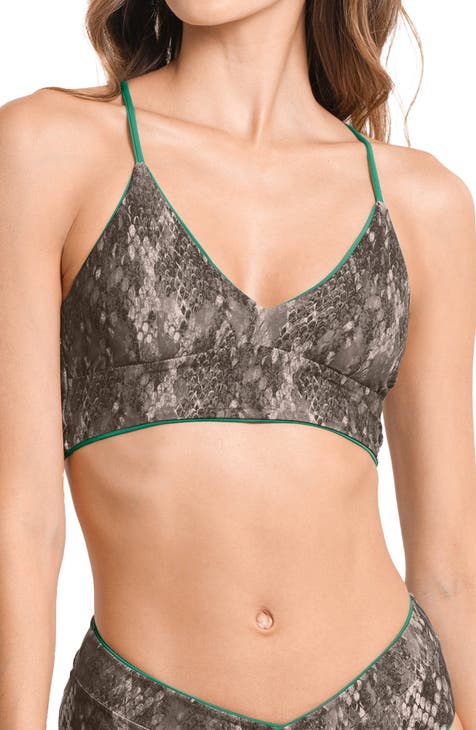 Forest Daylight Reversible Bikini Top