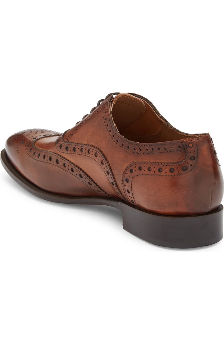 TO BOOT NEW YORK Angelo Brogue Wingtip Oxford, Alternate, color, Crust Paolo Cuoio