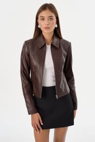 LAMARQUE Oceana | Fitted Leather Jacket