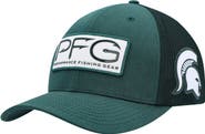 Columbia Men's Columbia Green Michigan State Spartans PFG Hooks Flex Hat