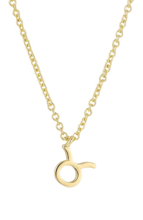 Zodiac Sign Pendant Necklace