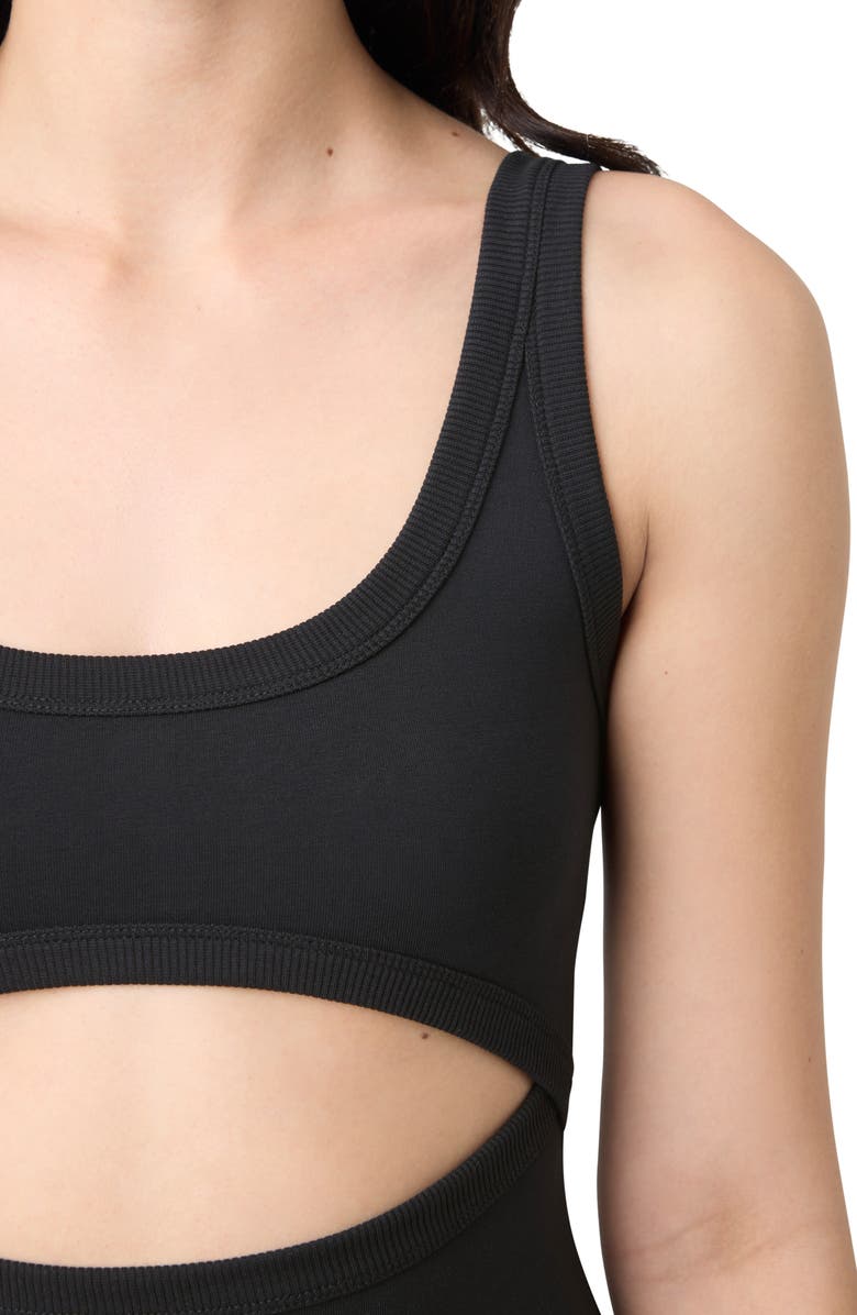 Florence by Mills Cutout Body-Con Minidress, Alternate, color, Black