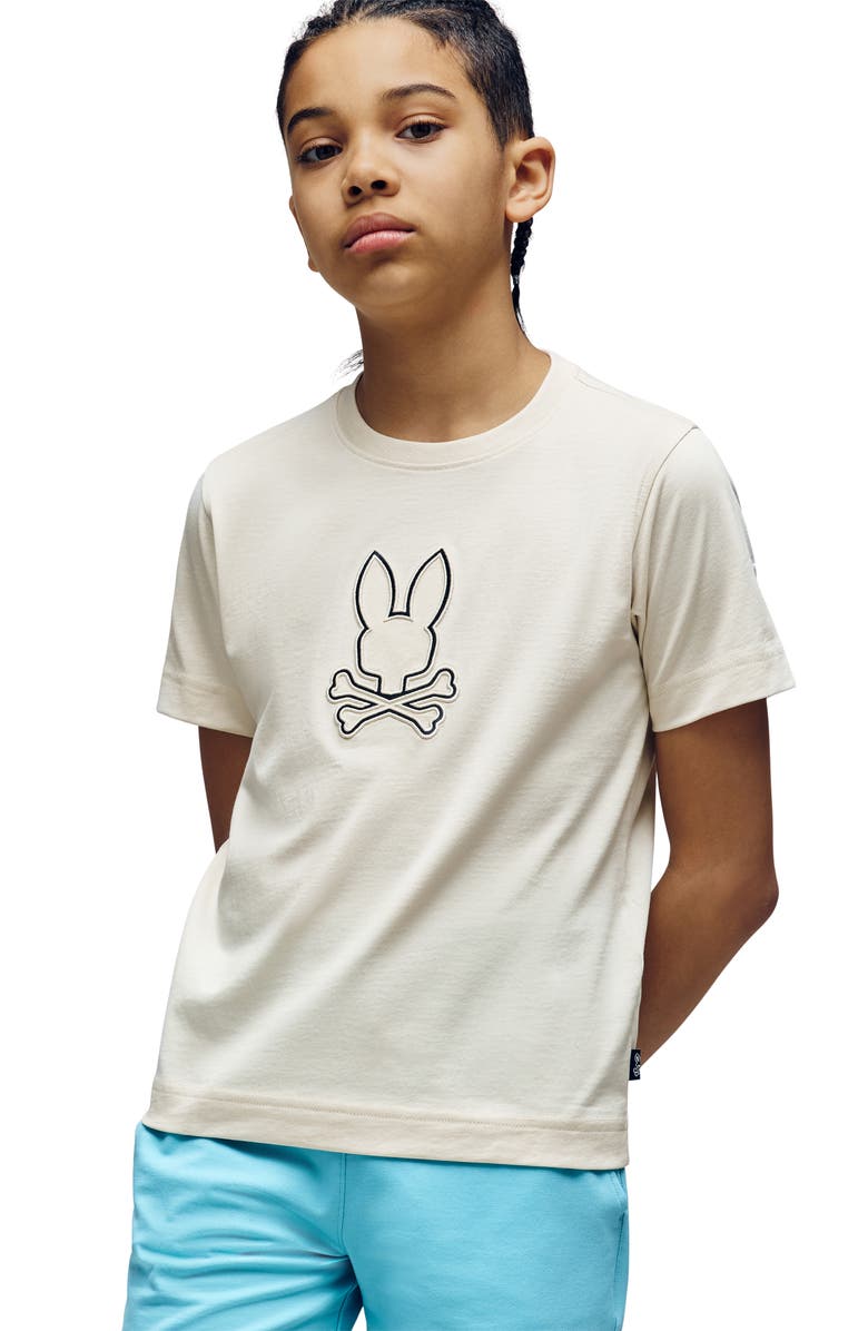 Psycho Bunny Kids' Seth Cotton Graphic T-Shirt, Alternate, color, 