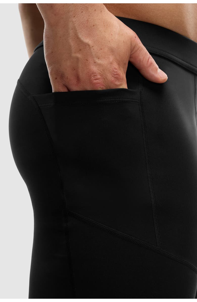 Peloton PaceForm Wind Panel Tight, Alternate, color, Black