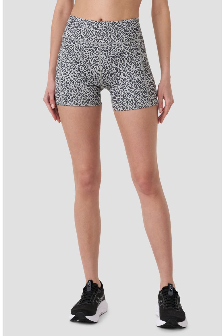 4-Inch Biker Shorts, Main, color, MICRO LEOPARD HIGH RISE