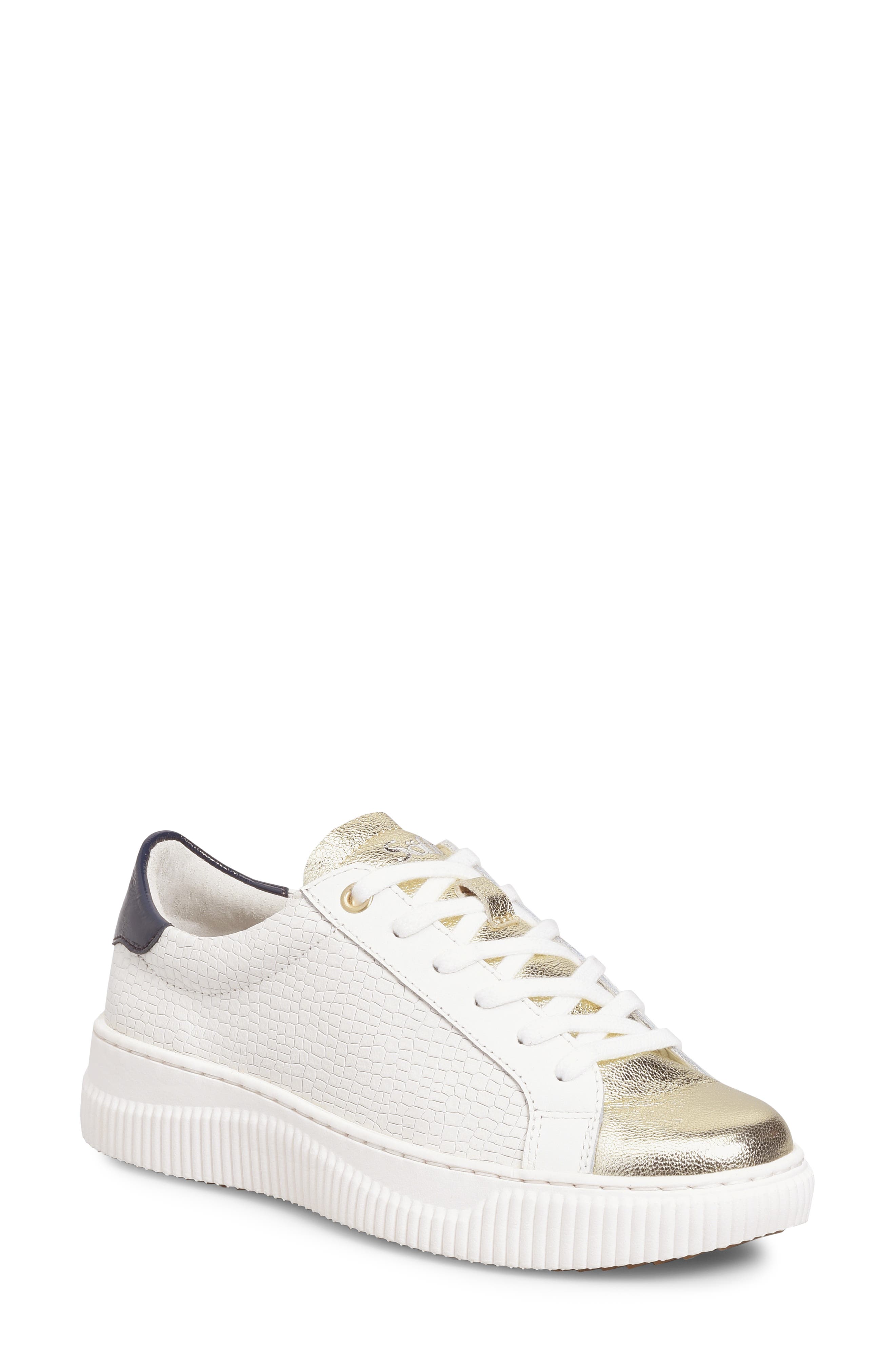 Söfft Fianna Sneaker, Main, color, White/ Platino