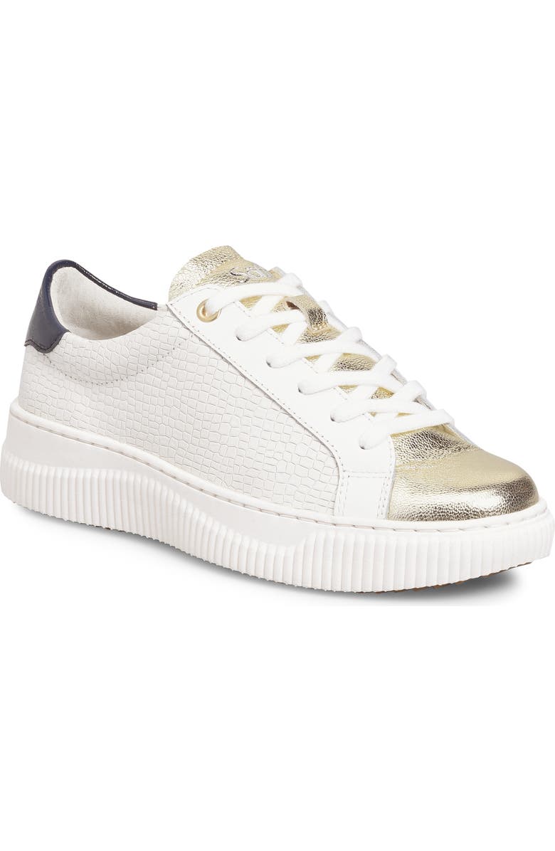 Söfft Fianna Sneaker, Main, color, White/ Platino