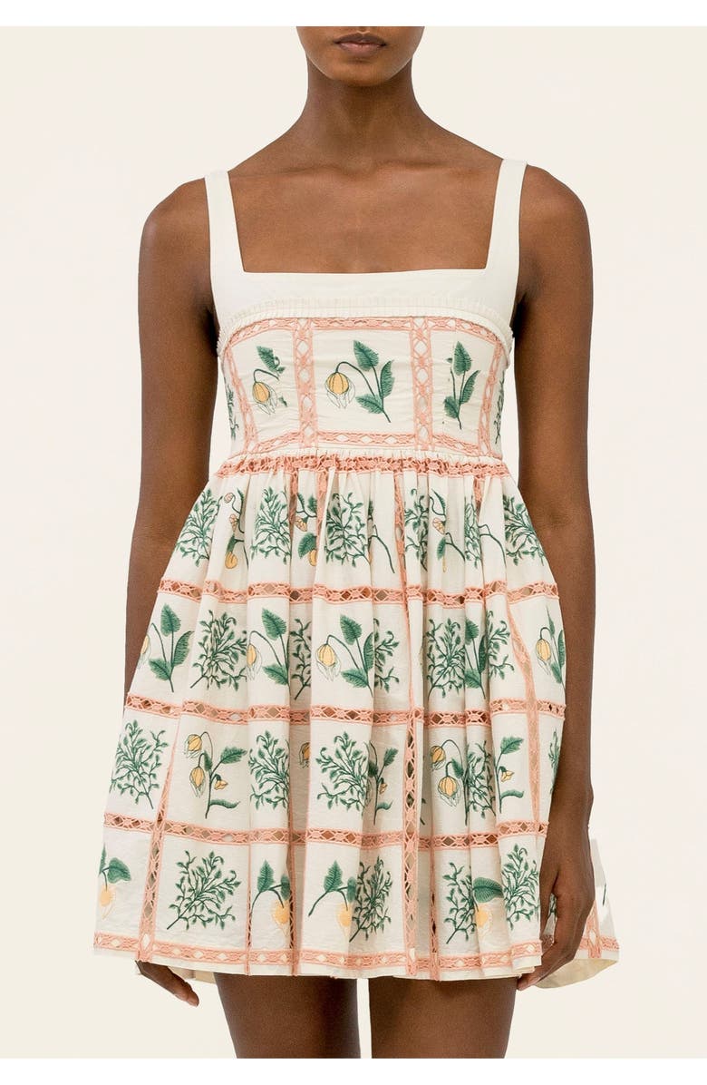 Agua by Agua Bendita Barbara Uchuva Mini Dress, Alternate, color, Multi