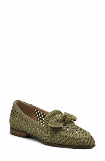 Charles David Finite Water Resistant Raffia Loafer