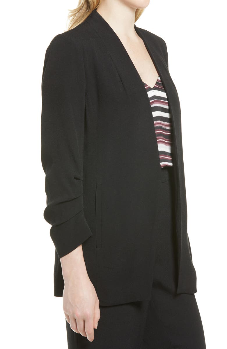 Halogen<sup>®</sup> Open Front Long Blazer, Alternate, color,