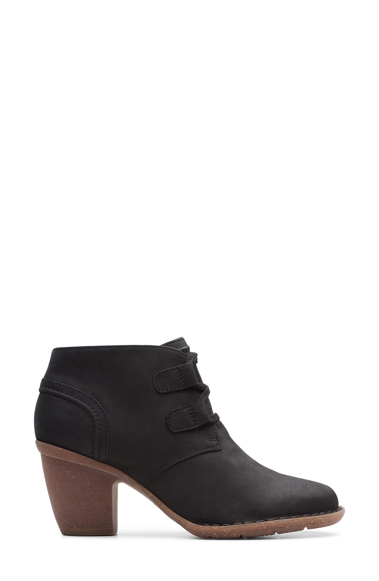 Clarks<sup>®</sup> Carleta Lyon Ankle Boot, Alternate, color, 