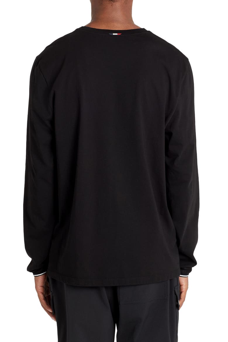 Logo Cotton T-Shirt, Alternate, color, BLACK