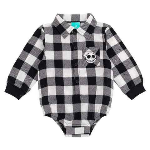 Nightmare Before Christmas Jack Skellington One Piece Bodysuit