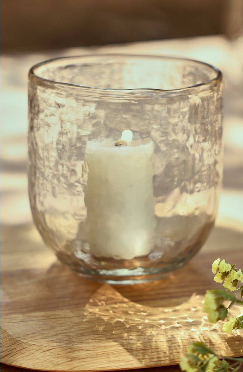 The Collective Home Pebbled Bouquet Vase, Alternate, color, Clear