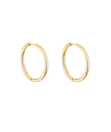 Hey Harper Small Thin Ruby Earrings