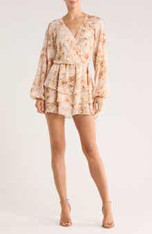 matty m. Valerie Long Sleeve Dress