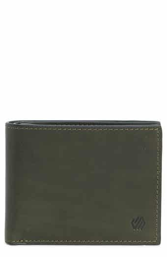 Johnston & Murphy Waxy Leather Billfold Wallet
