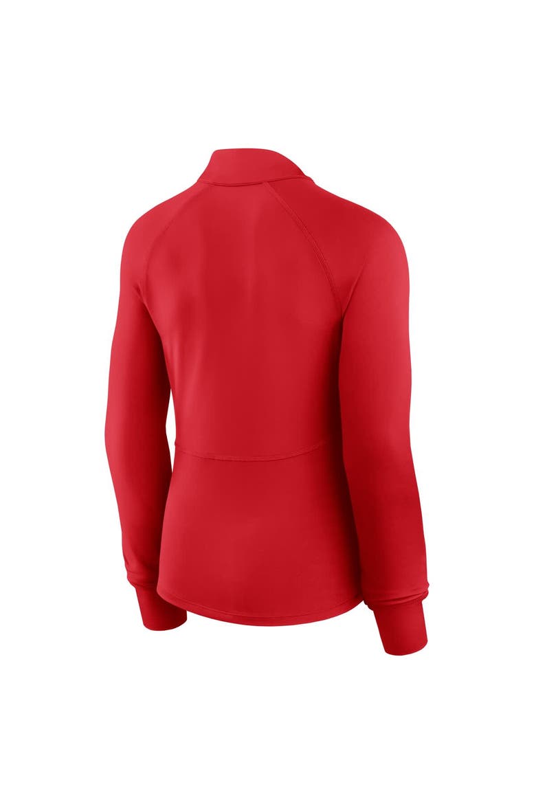 Women's Fanatics  Red Kansas City Chiefs Elements Quarter-Zip Jacket, Alternate, color, Red