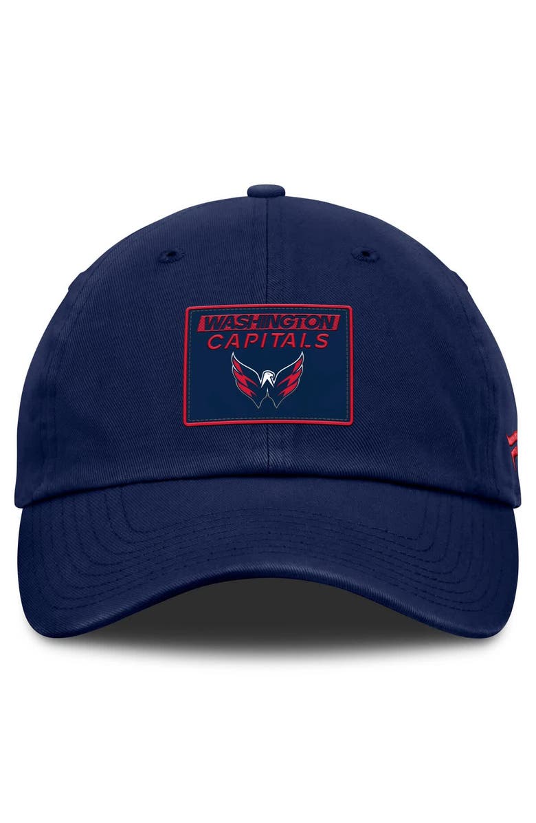 FANATICS Men's Fanatics Navy Washington Capitals Authentic Pro Prime Adjustable Hat, Alternate, color, 