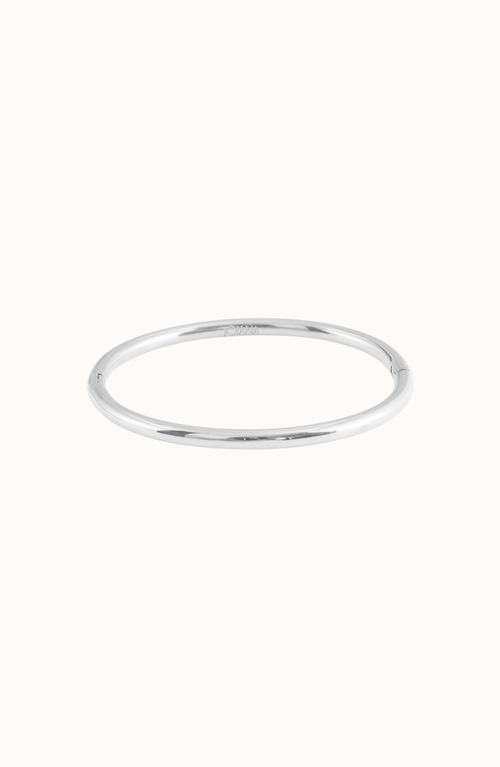 Joiana Jewelry Classic Slim Bangle In Silver